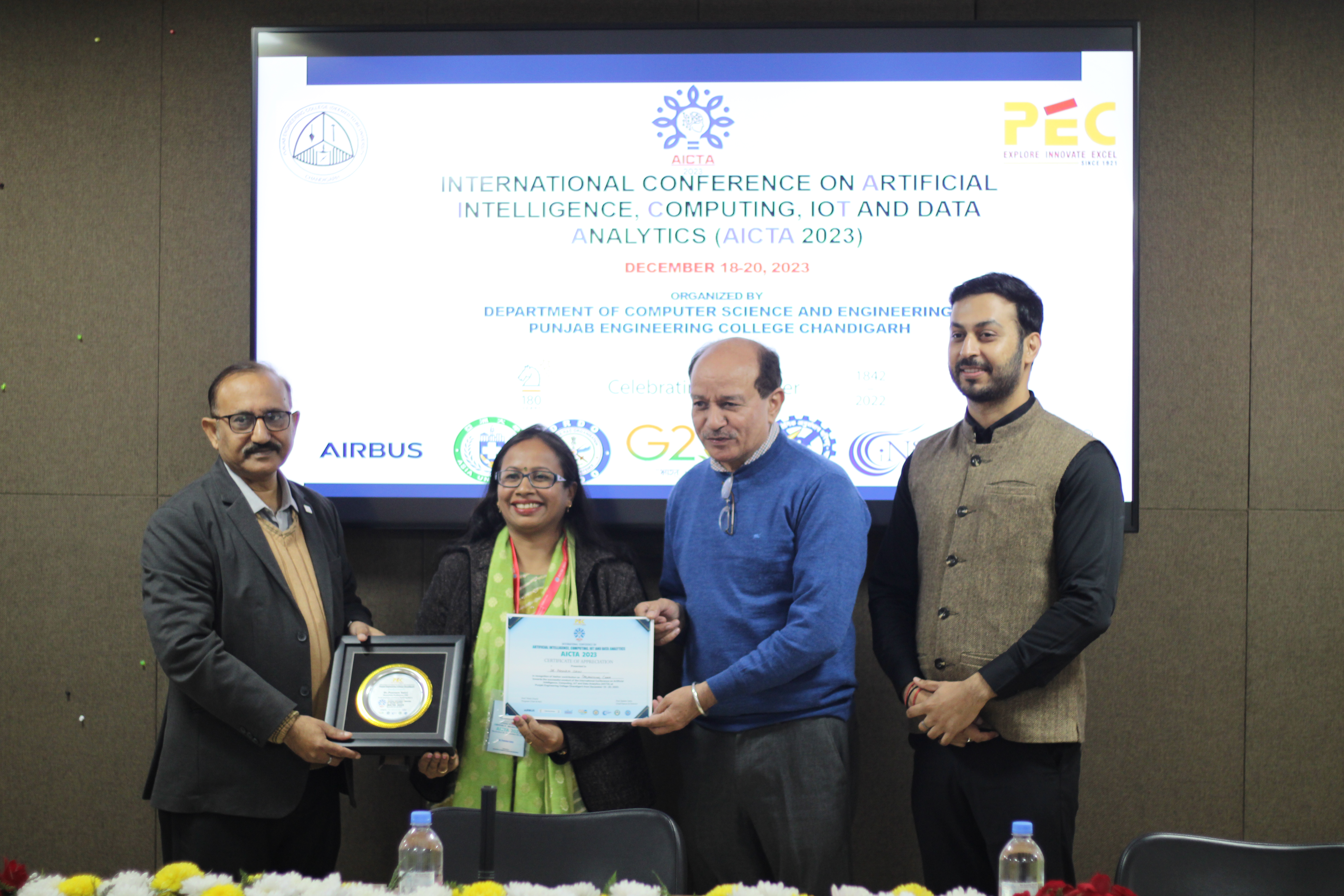 The three-day AICTA conference held at PEC concluded successfully today.